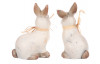 Dekoračná soška Zajac 7 cm, piesková