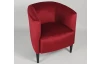 Kreslo Navara, červená látka