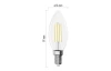 LED žiarovka Filament sviečka, E14, 3,4 W (40 W) , 470 lm