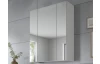Kúpeľňová zrkadlová skrinka Ice, biela