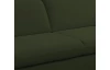 Rohová sedacia súprava Glow, fľaškovo zelená látka, pravý roh