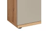 Úložná skrinka Kanada 68 cm, dub artisan/kašmírová béžová