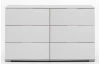 Zásuvková komoda Easy Plus, 130 cm, biela