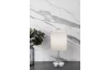 Stolná lampa Jerry, biela