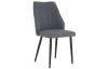 Jedálenská stolička Vicenza, šedá látka