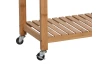 Kuchynský stolík na kolieskach Bamboo