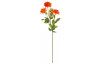 Umelá kvetina Georgína 75 cm, oranžová