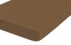 Napínacie prestieradlo Jersey Castell 90x200 cm, hnedé