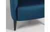 Kreslo Navara, modrá látka