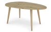 Oválny konferenčný stolík Porto, dub artisan