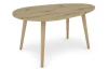 Oválny konferenčný stolík Porto, dub artisan