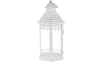 Lampáš Clara 39 cm, biely antik