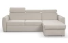 Rohová sedacia súprava Mistic, svetlo béžová látka