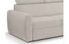 Rohová sedacia súprava Mistic, svetlo béžová látka