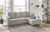 Rohová sedacia  súprava Kappeln, šedá látka