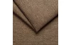 Rohová sedacia súprava Aldon, hnedá tkanina, ľavý roh