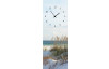 Nástenné hodiny Pláž, 20x60 cm