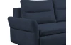 Rohová sedacia súprava Danny, tmavo modrá látka