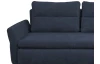 Rohová sedacia súprava Danny, tmavo modrá látka