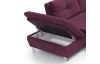 Sedacia súprava Madeira 3B, fialová lila, tvar ľavé U
