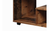 Konferenčný stolík na kolieskach Astor, vintage optika dreva