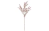 Umelá kvetina Asparagus s glitrami, medená, 78 cm