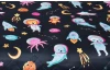 Detský prehoz na posteľ Zvieratká vo vesmíre, 170x210 cm