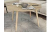 Okrúhly konferenčný stolík Porto 80 cm, dub artisan