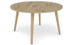 Okrúhly konferenčný stolík Porto 80 cm, dub artisan