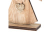 Dekoračná soška drevený anjel, 13 cm