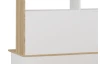 Skrinka s písacím stolom Mainz, biely/dub sonoma
