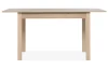 Rozkladací jedálenský stôl Coburg 120x70 cm, dub sonoma