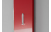 Nástenný vešiak Color panel, červený lesk
