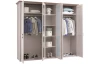 Šatníková skriňa Luca, 5-dverová