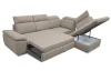 Rohová sedacia súprava Aldon, béžová tkanina, pravý roh