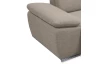 Rohová sedacia súprava Aldon, béžová tkanina, pravý roh