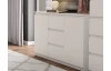Komoda so 3 zásuvkami Carlos, biela, 120 cm