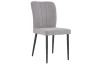 Jedálenská stolička Padua, svetlo  šedá látka