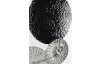 Kovová nástenná dekorácia 5 kruhov, 30x75 cm