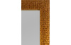 Nástenné zrkadlo Glamour 40x120 cm, medená štruktúra