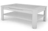 Konferenčný stolík so zásuvkou Roman, biely