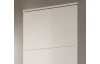 Predsieňová šatníková skriňa Prego, 55 cm, biela lesk