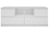 TV skrinka Carlos, biela, šírka 140 cm