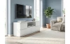 TV skrinka Carlos, biela, šírka 140 cm
