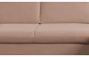 Rohová sedacia súprava Glow, svetlo  lososová látka, pravý roh