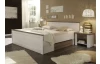 Posteľ s nočnými stolíkmi Luca 180x200 cm, bielená pínia