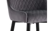 Jedálenská stolička Charlotta, tmavo šedá látka