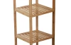 Drevený regál Bamboo, 5 políc