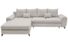 Rohová sedacia súprava Yoko, svetlo béžová látka