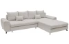 Rohová sedacia súprava Yoko, svetlo béžová látka